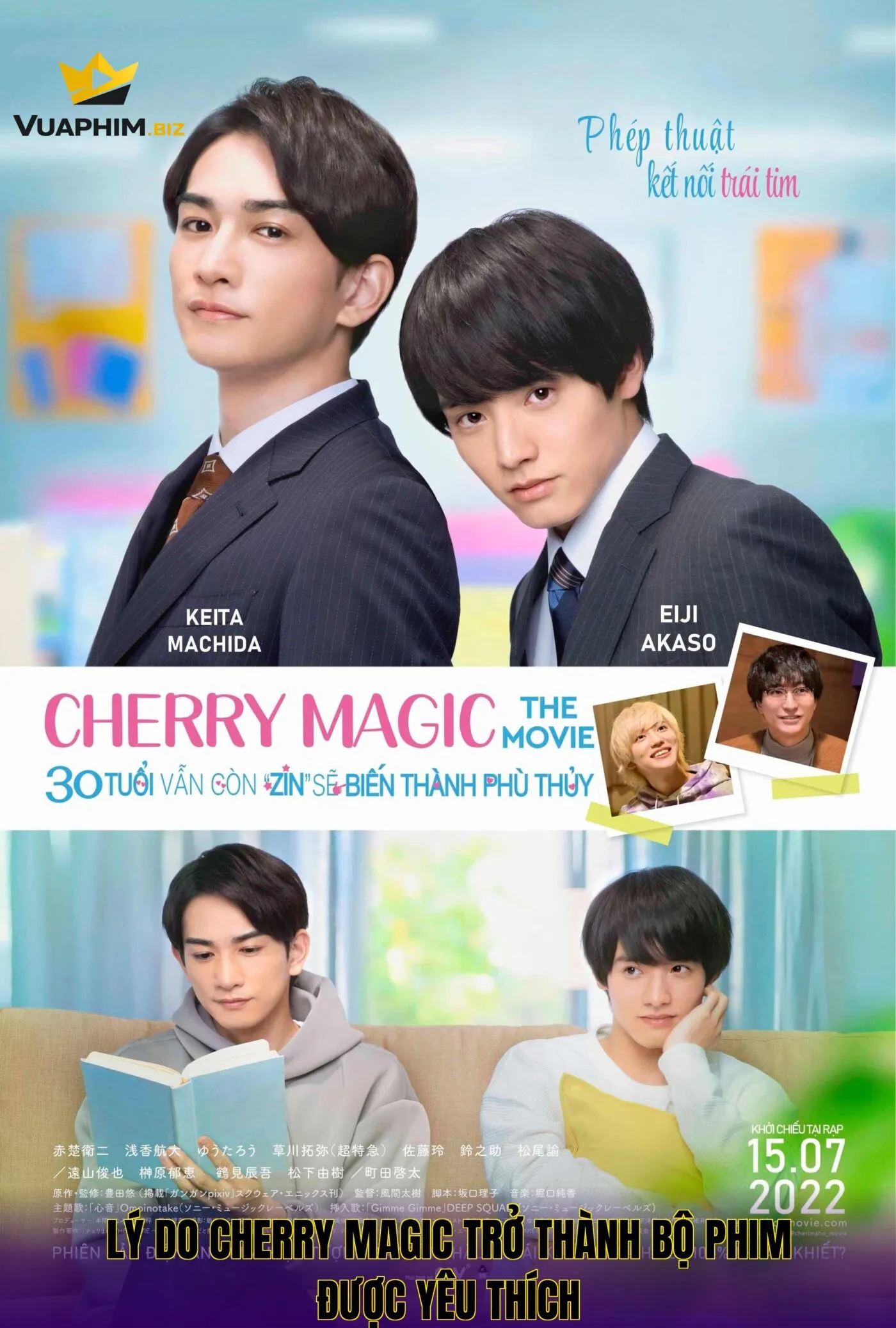 Lý do Cherry Magic trở thành bộ phim được yêu thích
