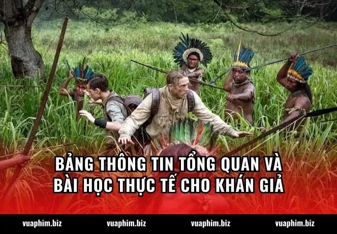Bảng thông tin tổng quan và bài học thực tế cho khán giả