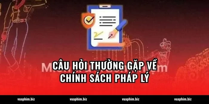 Câu hỏi thường gặp về chính sách pháp lý