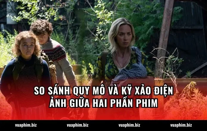 So sánh quy mô và kỹ xảo điện ảnh giữa hai phần phim